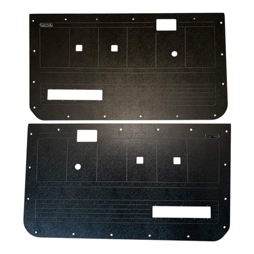 Abs door panels pair - door,